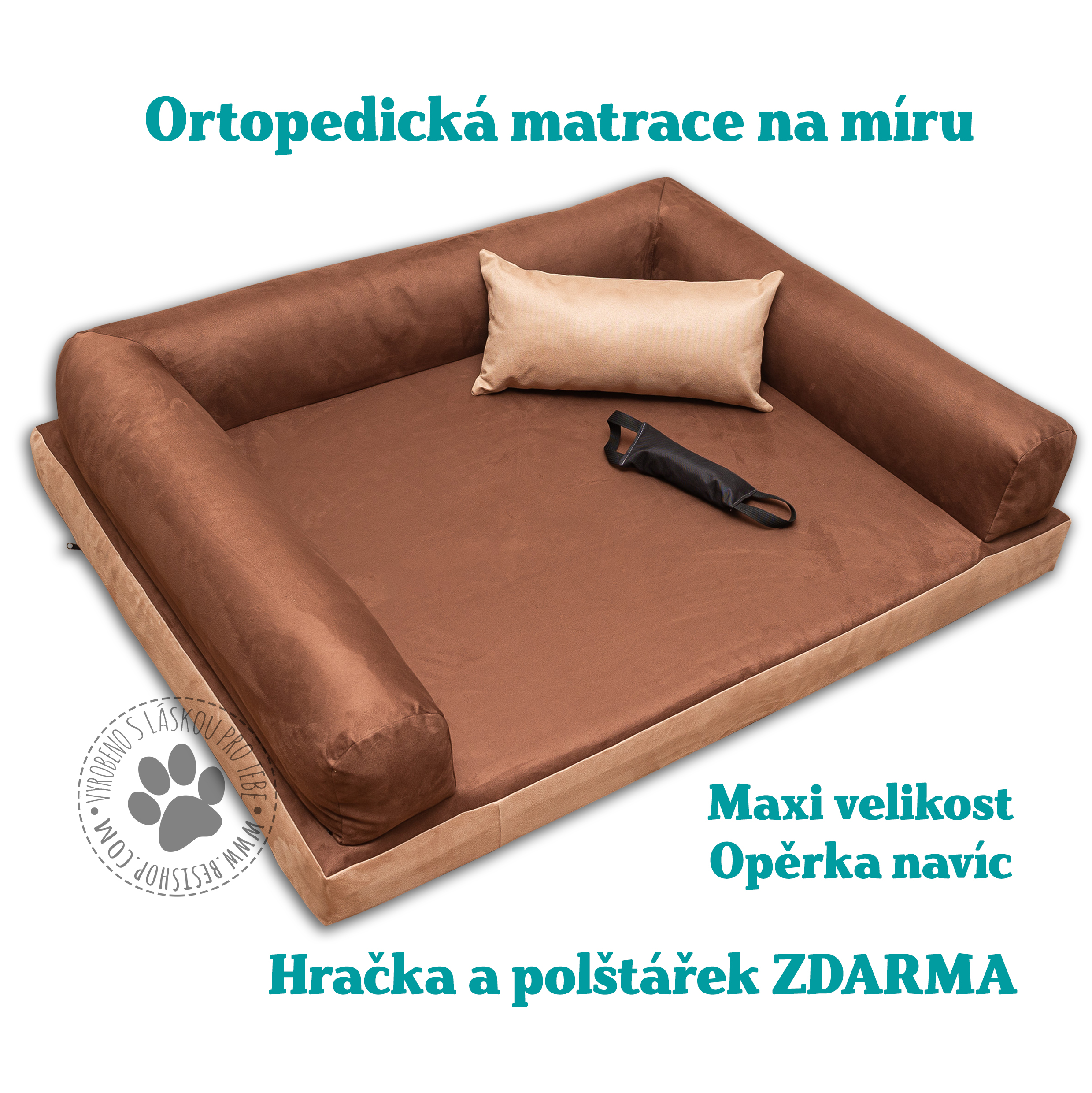 Matrace hneda 3operky LOGO TEXT (1)